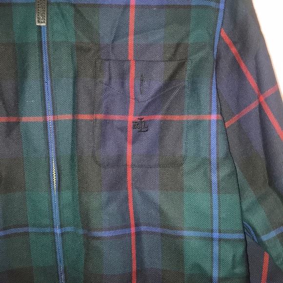 |Ralph Lauren| Plaid Zip Up Jacket Size PS - Picture 3 of 5